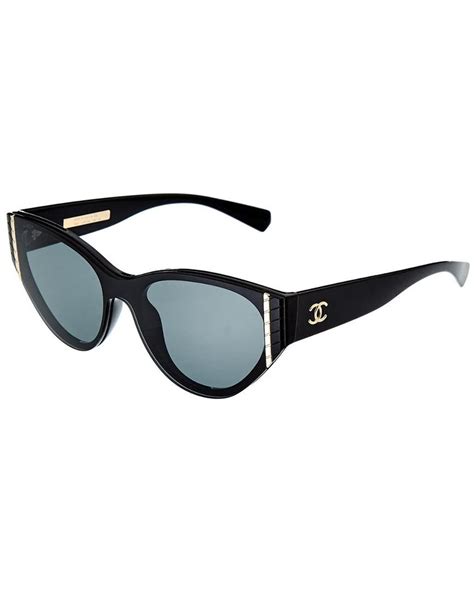 chanel ch6054|Chanel Black Women's Ch6054 C501/s4 60mm Sunglasses.